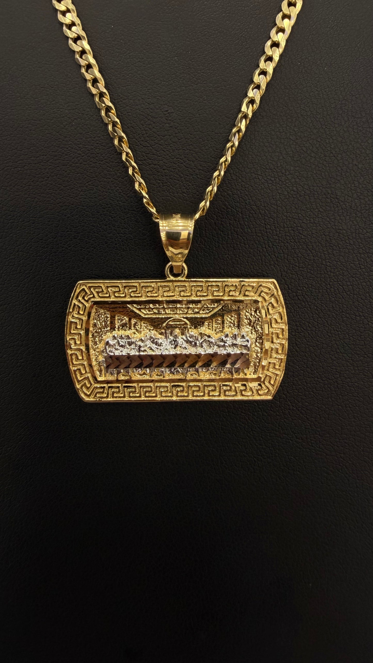 Last Supper Pendant 10k Gold