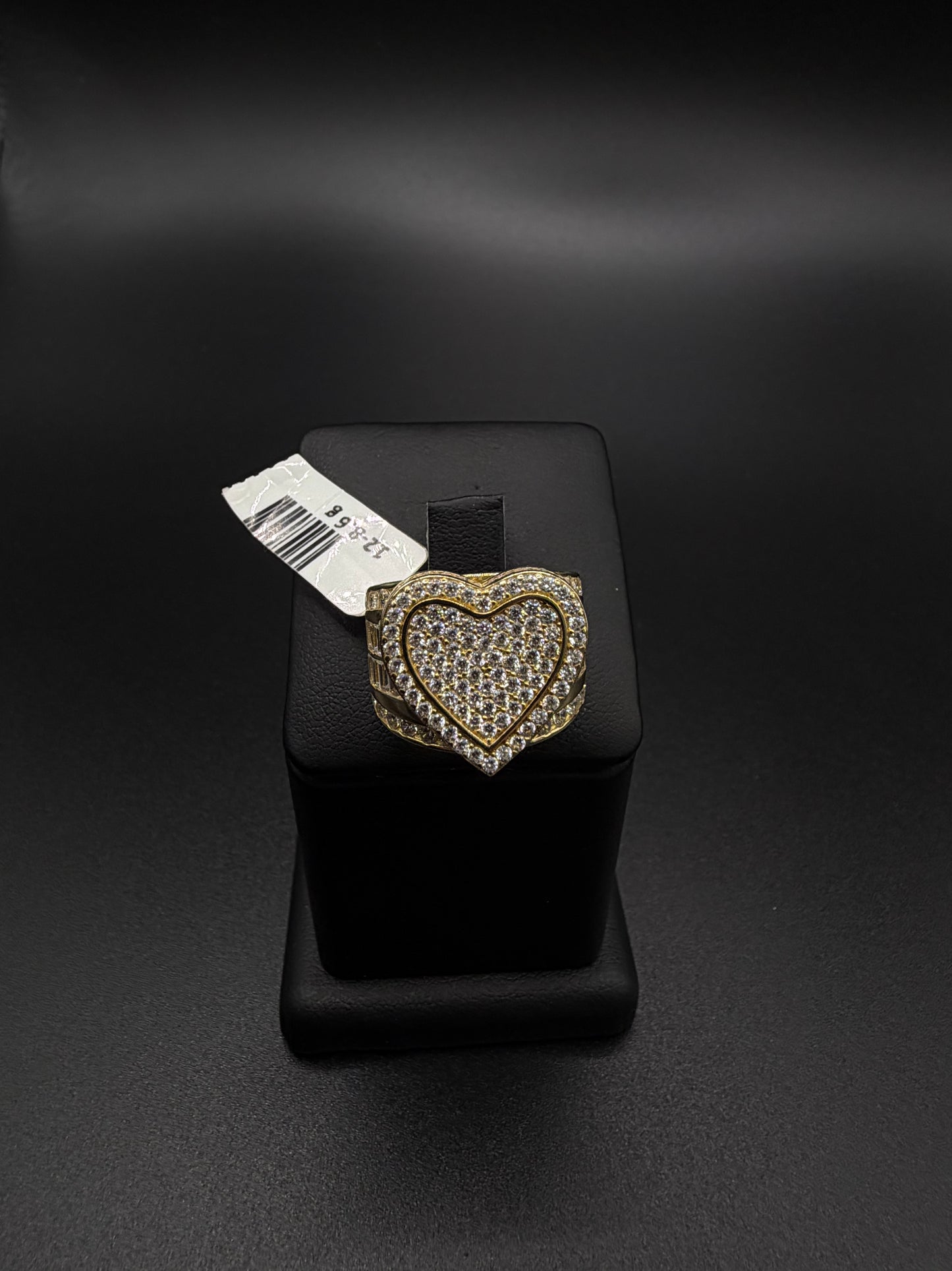 Women's 14k Gold Heart Ring, Size 8