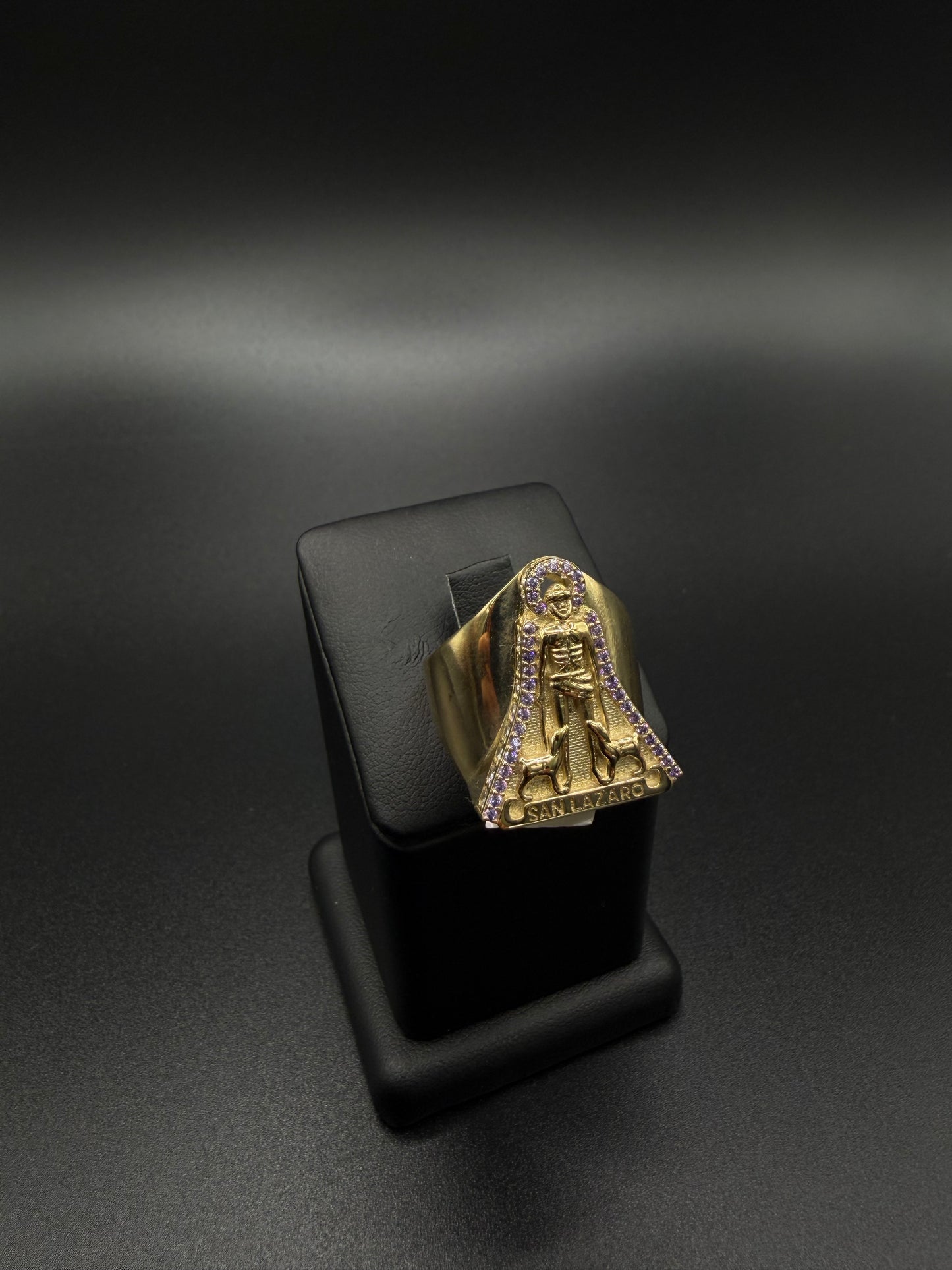 St. Lazarus Ring, 10K Gold, Size 11