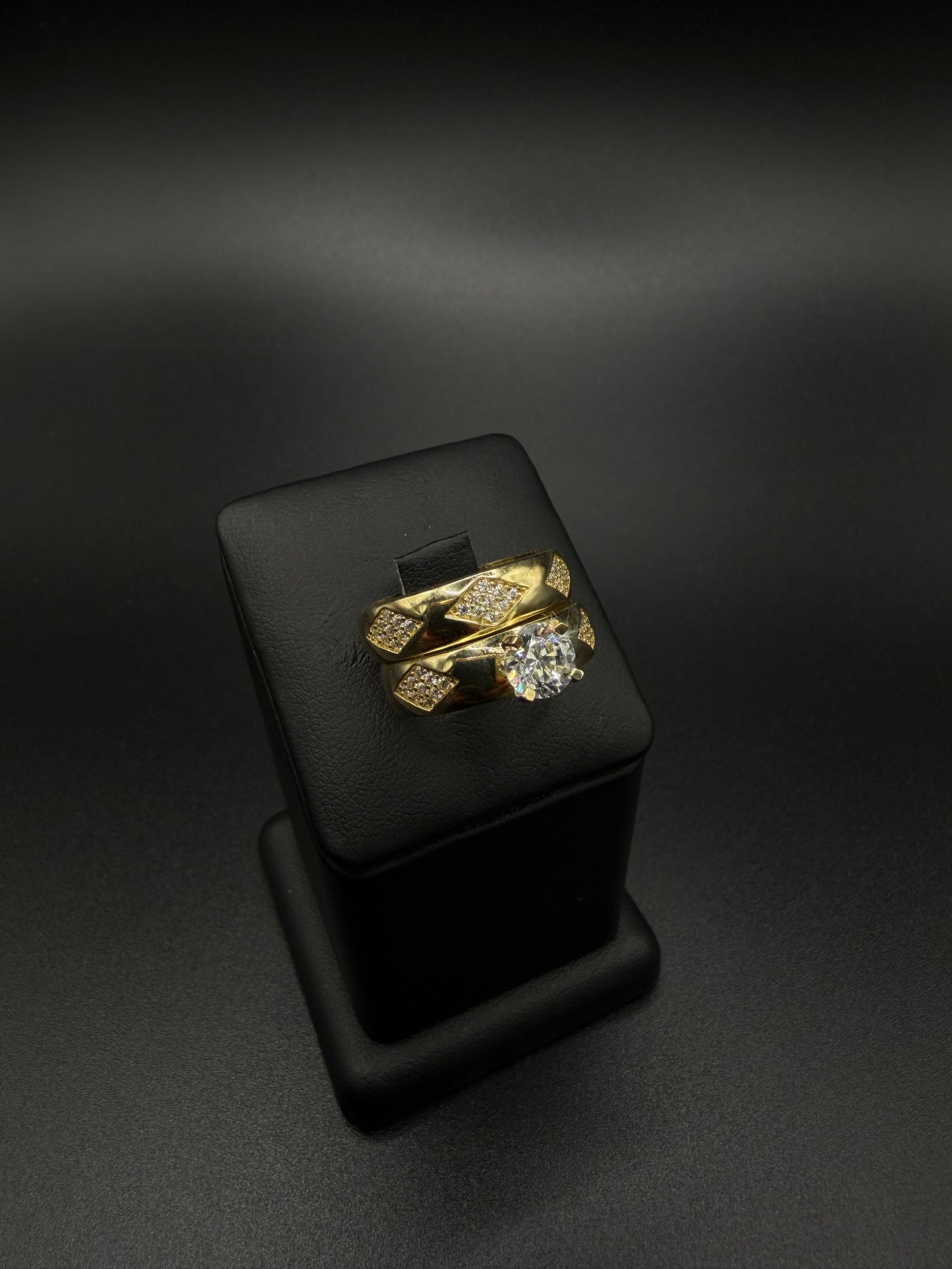 Women's Engagement Ring, 10k Gold, Size 8