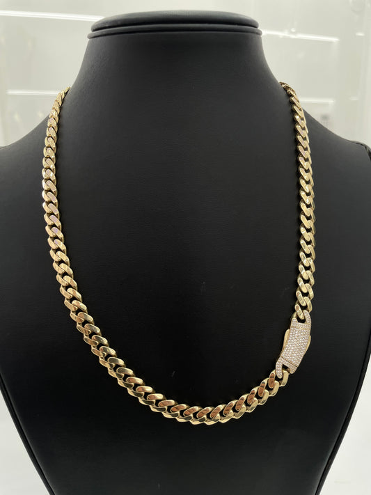 Mónaco chain 10k gold