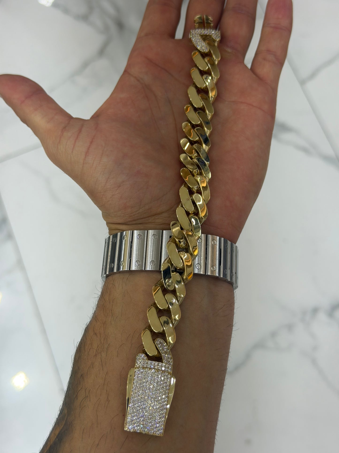 Monaco Bracelet 10k Gold