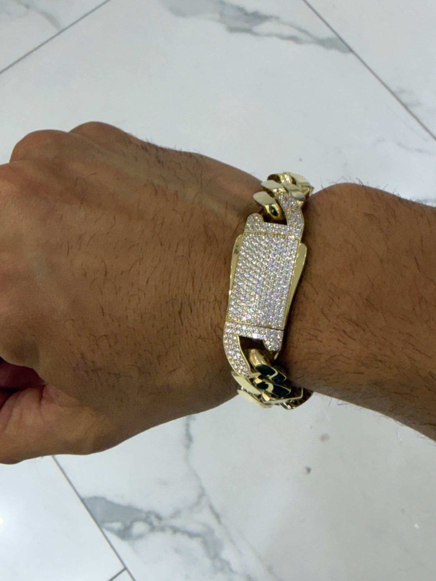 Monaco Bracelet 10k Gold